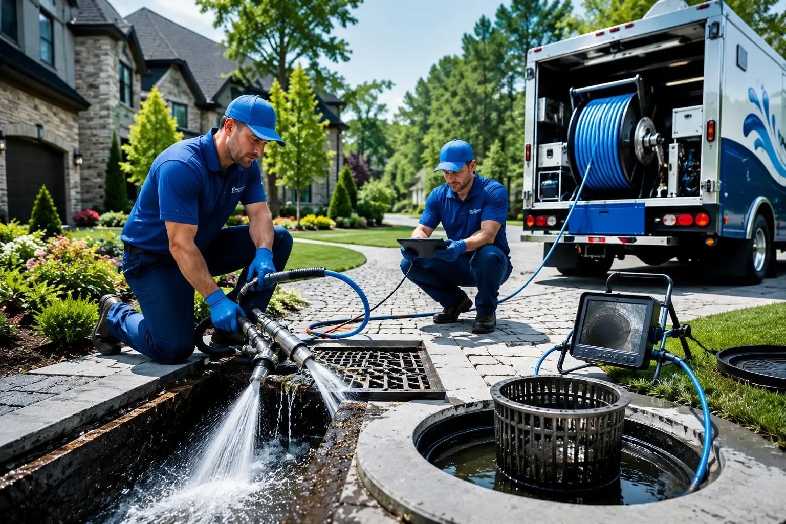 Local outdoor drain cleaning professionals in Kieler, WI