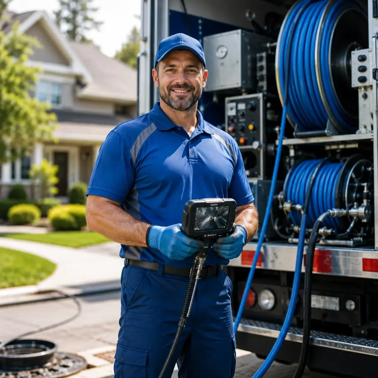 Local outdoor drain cleaning specialists in Kieler, WI